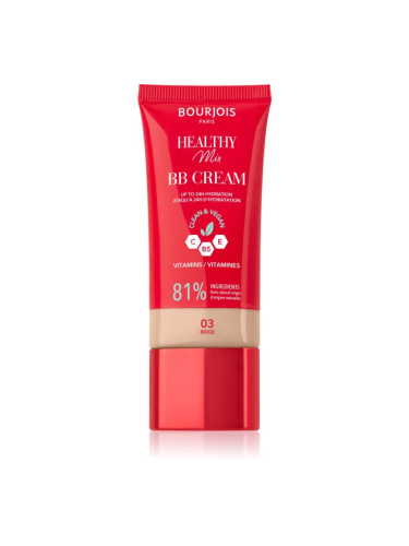 Bourjois Healthy Mix Clean & Vegan BB Cream ББ крем цвят 03 Beige 30 мл.
