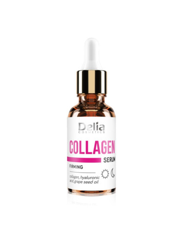 Delia Cosmetics Authentic Beauty Collagen стягащ серум за лице с колаген 30 мл.