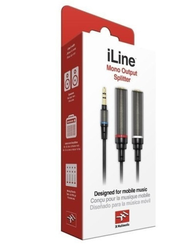 IK Multimedia iLine Mono Out Split 60 cm Аудио кабел