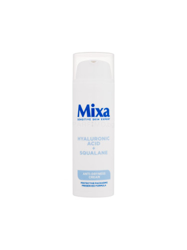 Mixa Hyaluronic Acid + Squalane Anti-Dryness Cream Дневен крем за лице за жени 50 ml