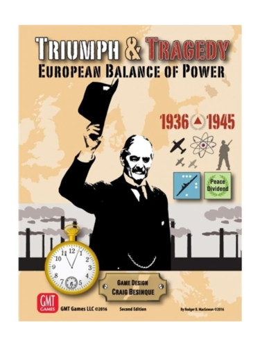  Настолна игра Triumph &amp; Tragedy: European Balance of Power 1936-1945 - Стратегическа