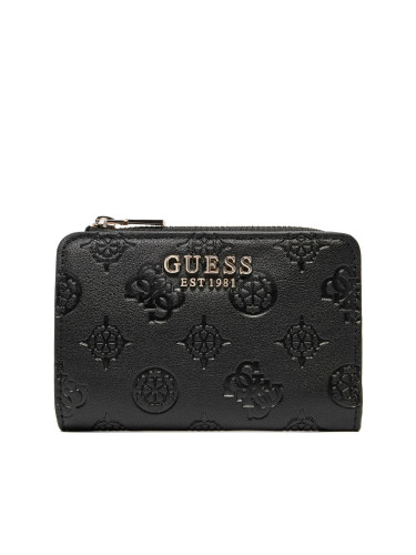 Малък дамски портфейл Guess SWPD96 30156 Черен