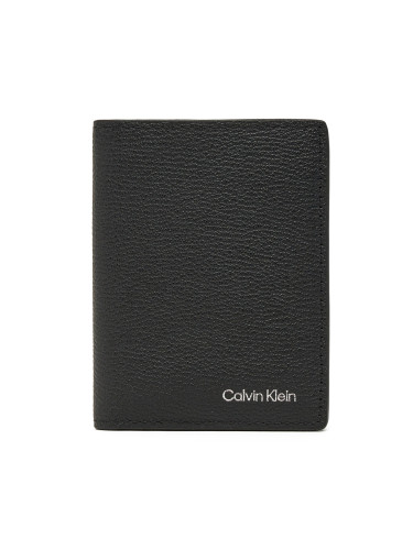 Голям мъжки портфейл Calvin Klein Warmth K50K512683 Черен