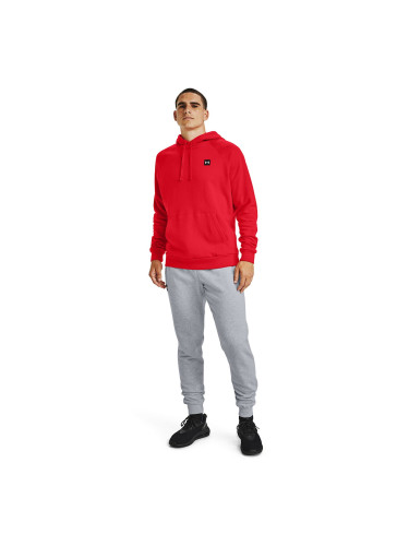 Суитшърт Under Armour Rival Fleece Hoodie Red/ Onyx White L