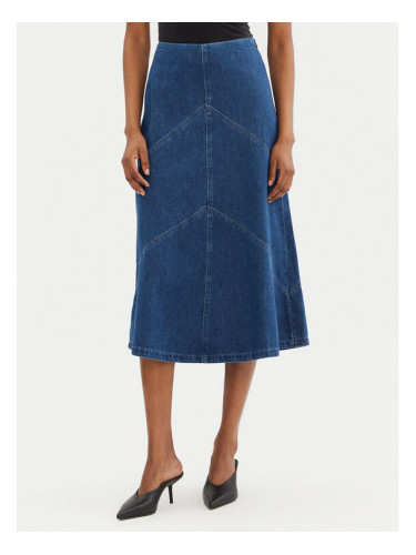 Bruuns Bazaar Дънкова пола Eleen BBW4465 Син Regular Fit