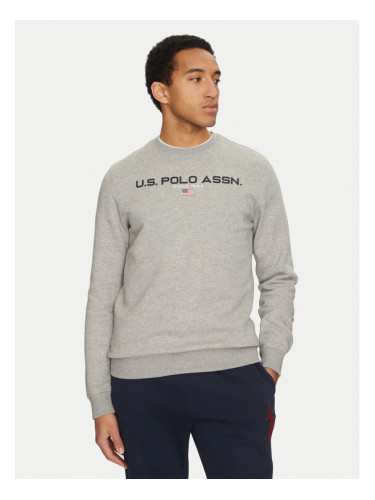 U.S. Polo Assn. Суитшърт MUP1645 Сив Regular Fit