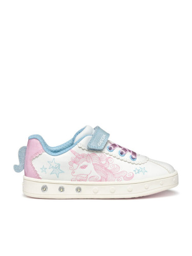 Geox Сникърси J558WA 0BCKC C0406 M Бял