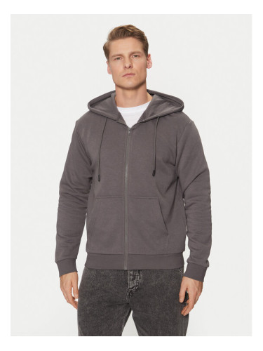 Jack&Jones Суитшърт Bradley 12249342 Сив Relaxed Fit