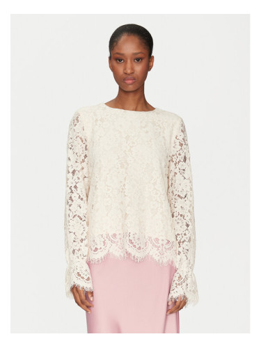 YAS Блуза Perla 26032813 Екрю Regular Fit