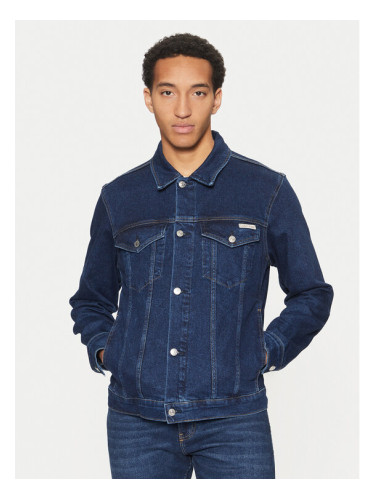 Calvin Klein Jeans Дънково яке J30J326553 Тъмносин Straight Fit