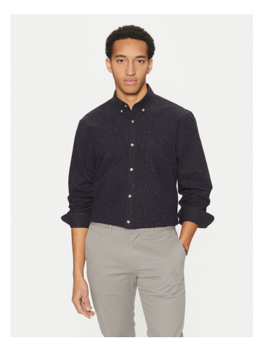 Guess Риза M5RH31 WGXJ0 Тъмносин Regular Fit