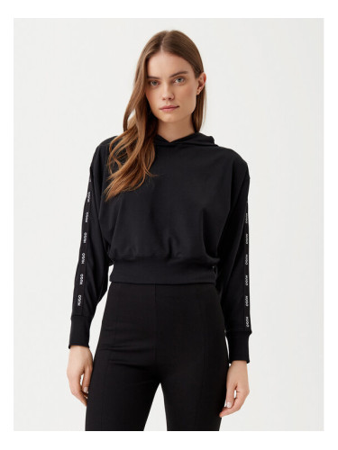 HUGO Суитшърт 50531703 Черен Regular Fit