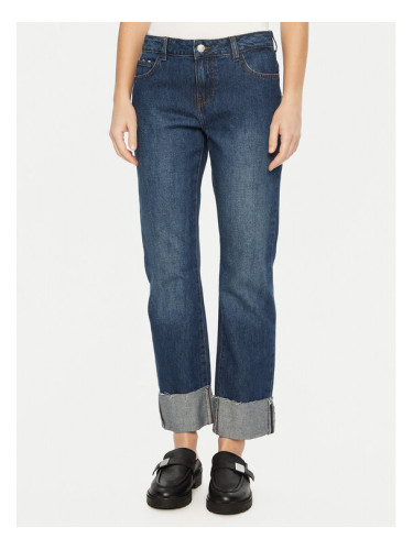 Noisy May Дънки Sanja 27033147 Тъмносин Straight Fit