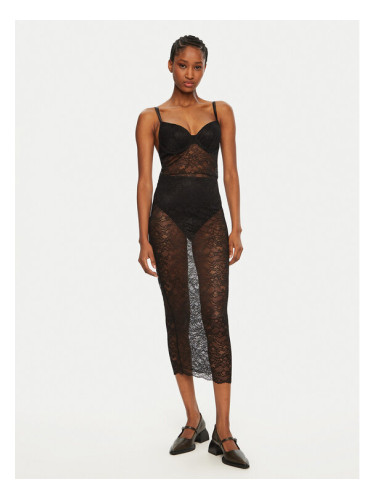 Guess Нощница O5RK00 KBGT0 Черен Regular Fit