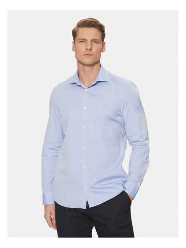 Marc O'Polo Риза B21750442256 Светлосиньо Regular Fit