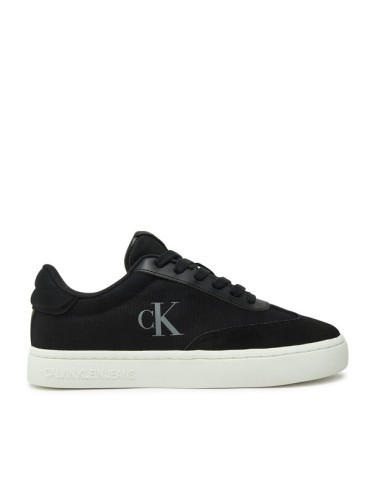 Calvin Klein Jeans Сникърси Classic Cupsole Low Mix Mg Wn YW0YW01636 Черен