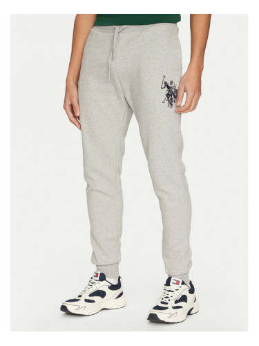 U.S. Polo Assn. Долнище анцуг MUP2038 Сив Regular Fit