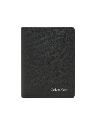 Calvin Klein Голям мъжки портфейл Warmth K50K512683 Черен