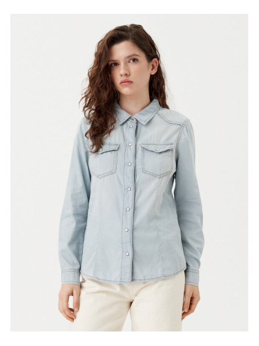 ONLY дънкова риза Alexa 15315185 Светлосиньо Regular Fit