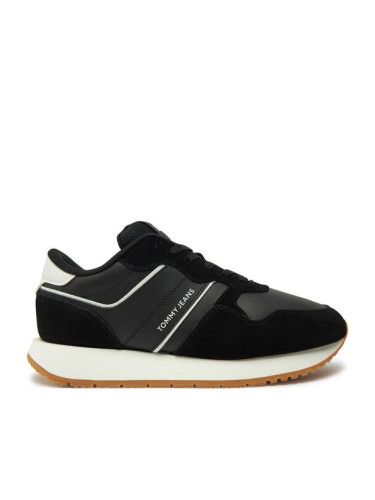 Tommy Jeans Сникърси Tjw Eva Retro Runner EN0EN02771 Черен