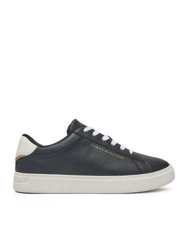 Tommy Hilfiger Сникърси Essential Court Sneaker FW0FW08320 Черен