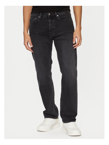 Calvin Klein Jeans Дънки J30J327206 Черен Straight Fit