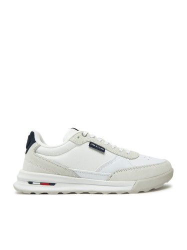 Tommy Hilfiger Сникърси Retro Runner Mix Rwb FM0FM05371 Бял