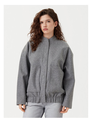 ONLY Преходно яке Nancy 15336622 Сив Regular Fit