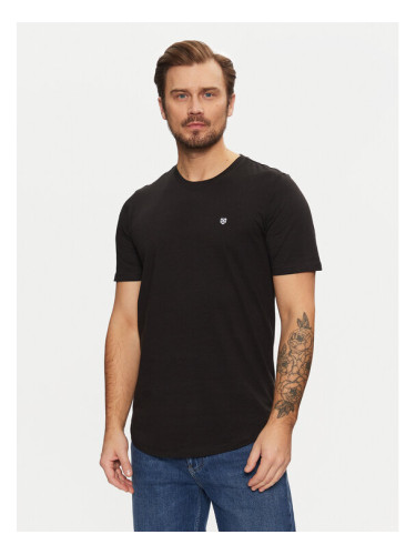 Jack&Jones Тишърт Brody 12190468 Черен Regular Fit