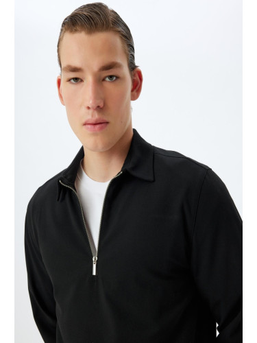 Koton Men's Black Shirt