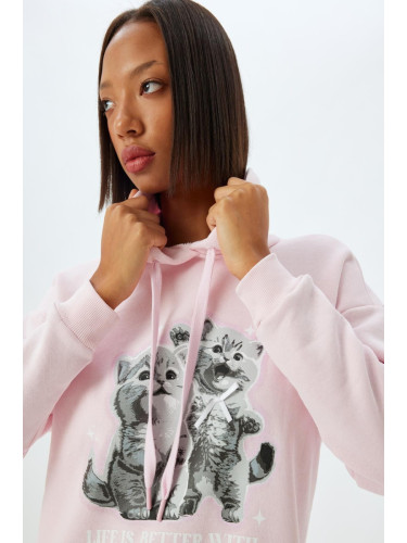 Koton Pink Youth Sweatshirt