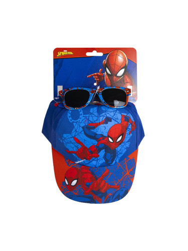 CAP SET OF SUNGLASSES SPIDERMAN