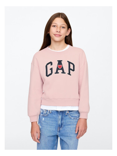 GAP Kids Sweatshirt with Logo - Girls