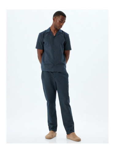 Koton Chino Trousers Pocket Detailed Waist Tie Cotton