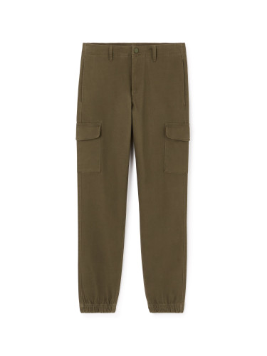 Celio Slim Cargo Trousers Dolyte - Mens