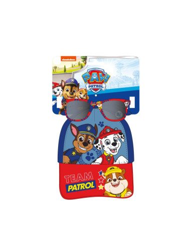 CAP SET OF SUNGLASSES PAW PATROL