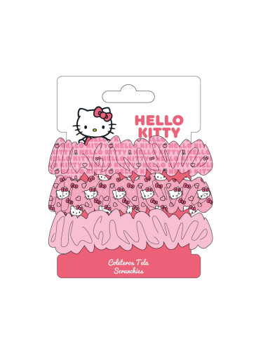 HAIR ACCESSORIES SCRUNCHIES 3 PIECES HELLO KITTY