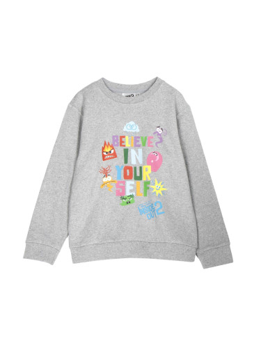 SWEATSHIRT COTTON BRUSHED PIXAR INSIDE OUT