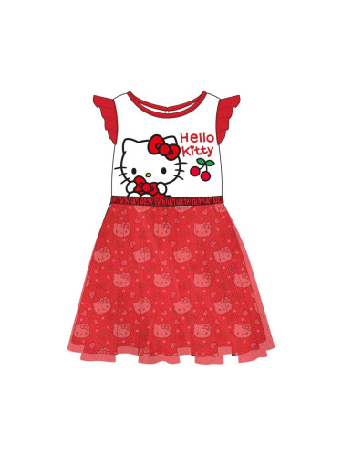 DRESS SINGLE JERSEY FANTASIA HELLO KITTY