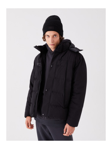 LC Waikiki Men's Standard Fit Hooded Down Coat