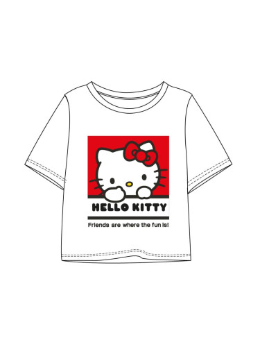 SHORT SHIRT SINGLE JERSEY HELLO KITTY