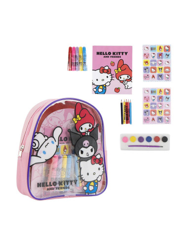 COLOREABLE BACKPACK HELLO KITTY