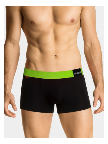 Boxer shorts Atlantic MH-1188/23 S-2XL black-green 071