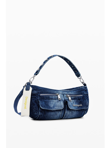 Women's Desigual Denim Priori Denim Handbag - Women's