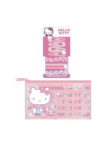 BEAUTY SET ACCESSORIES HELLO KITTY