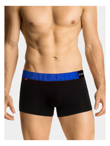 Boxer shorts Atlantic MH-1188/23 S-2XL black-blue 055