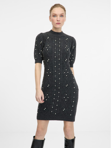 Dark grey women's dress ORSAY - Women's