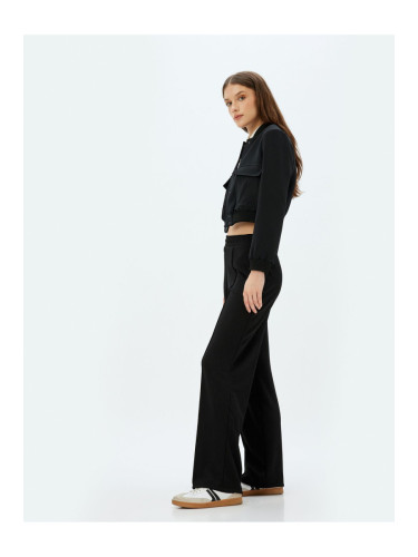 Koton Black Women's Trousers