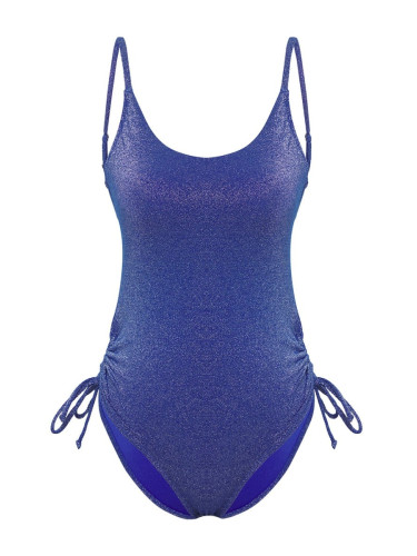 Trendyol Saks*001 Plain Round Tunnel Strap Swimsuit