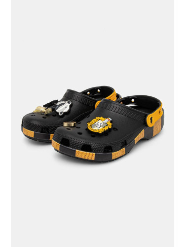 Чехли Crocs Classic Hufflepuff Clog в черно 210529 Harry Potter